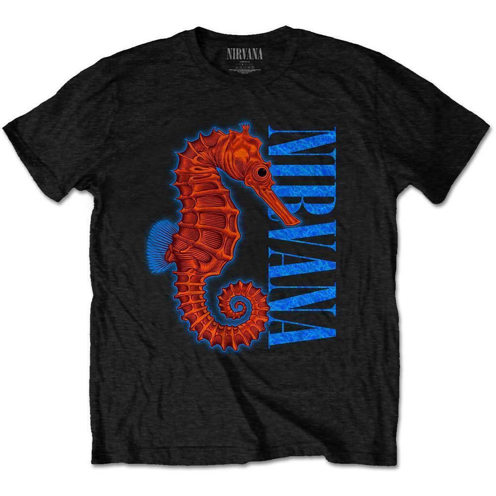 Nirvana Unisex T Shirt Seahorse